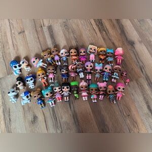 LOL dolls and accessories lot